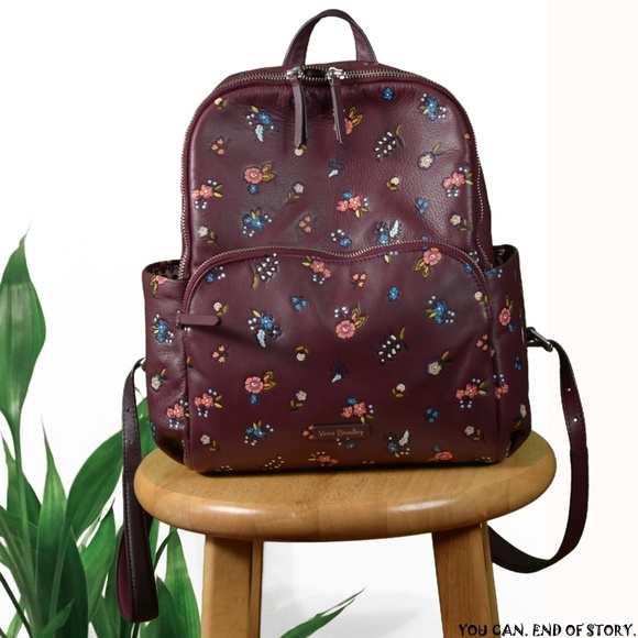 Vera Bradley Handbags - VERA BRADLEY CARRYALL BACKPACK MULLED WINE